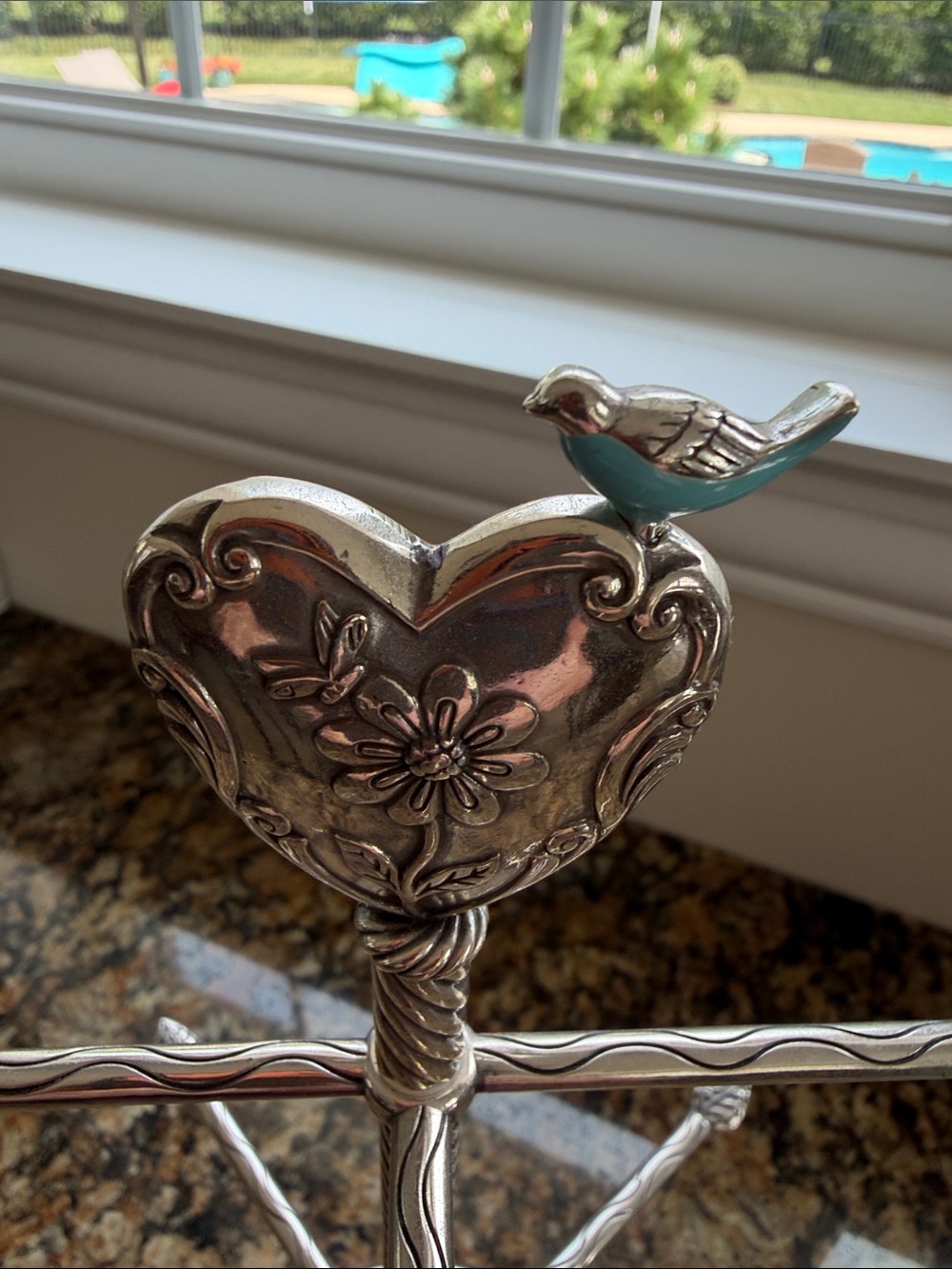 Silver Tone Brighton Song Bird Necklace Tree - Picture 2 of 6